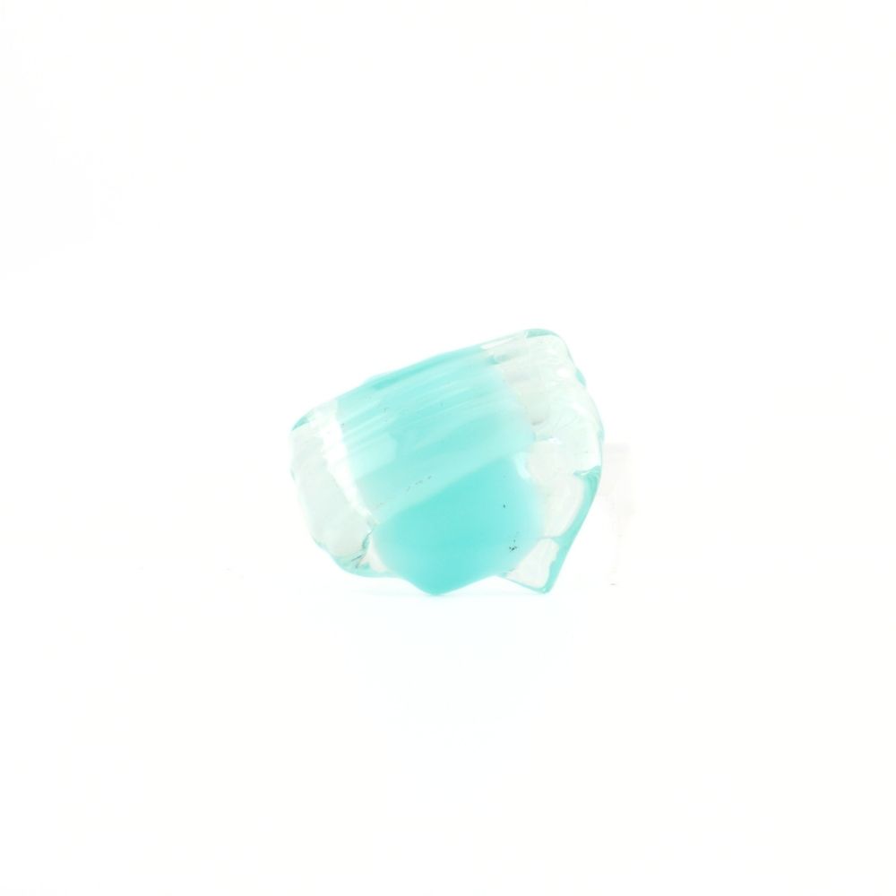 Custom Turquoise – Medium Artisan Glass Brooch