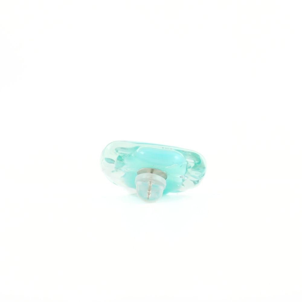 Custom Turquoise – Medium Artisan Glass Brooch