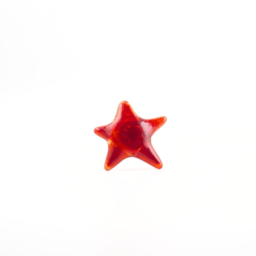 Yll – Medium Artisan Glass Brooch