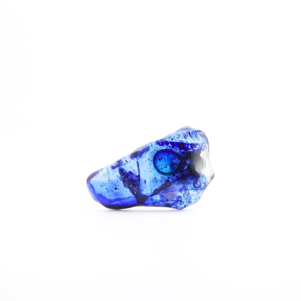 Alta Blue – Spilë e Madhe Artizanale prej Qelqi